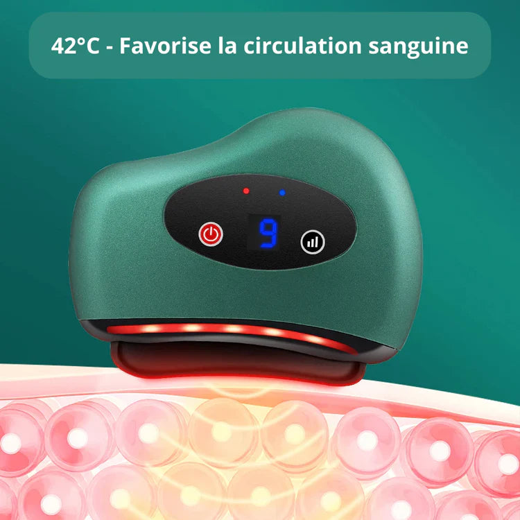 Gua Sha Électrique Pro - Massage Facial Vibrant
