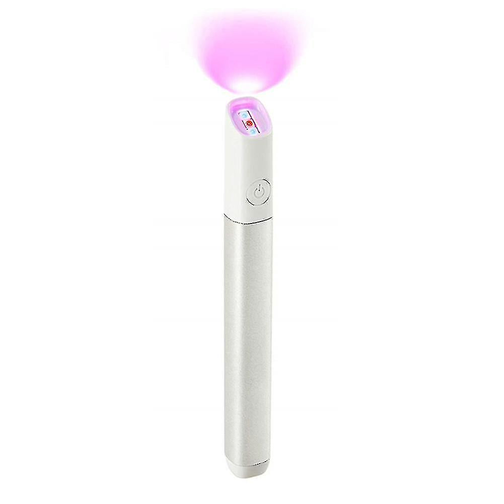 Stylo Luminothérapie LED Rouge & Bleu - Anti-Âge Premium